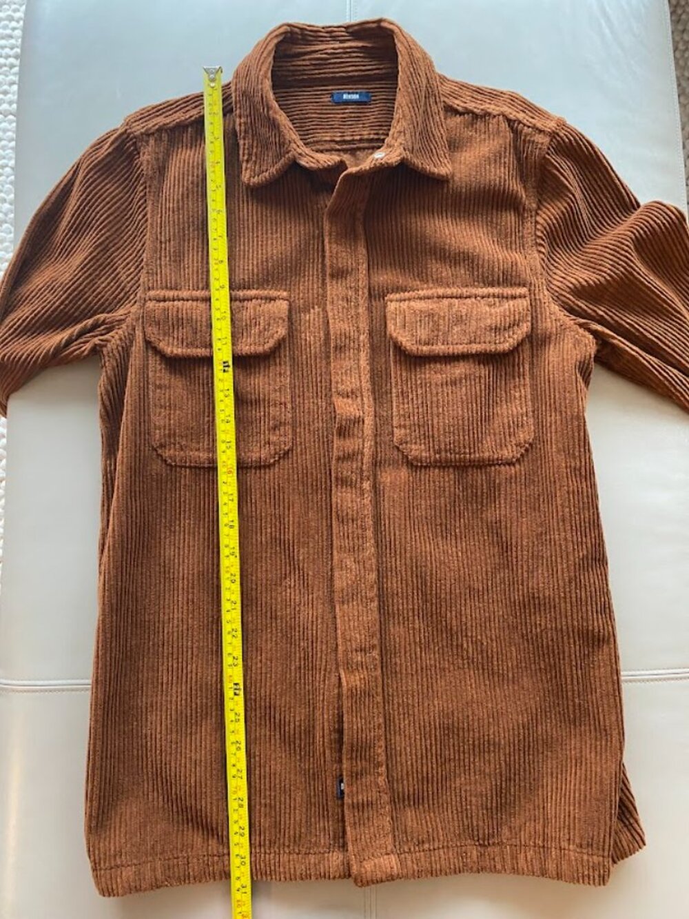 Benson Asheville Corduroy Jacket - M / Camel Colour - Picture 5 of 8